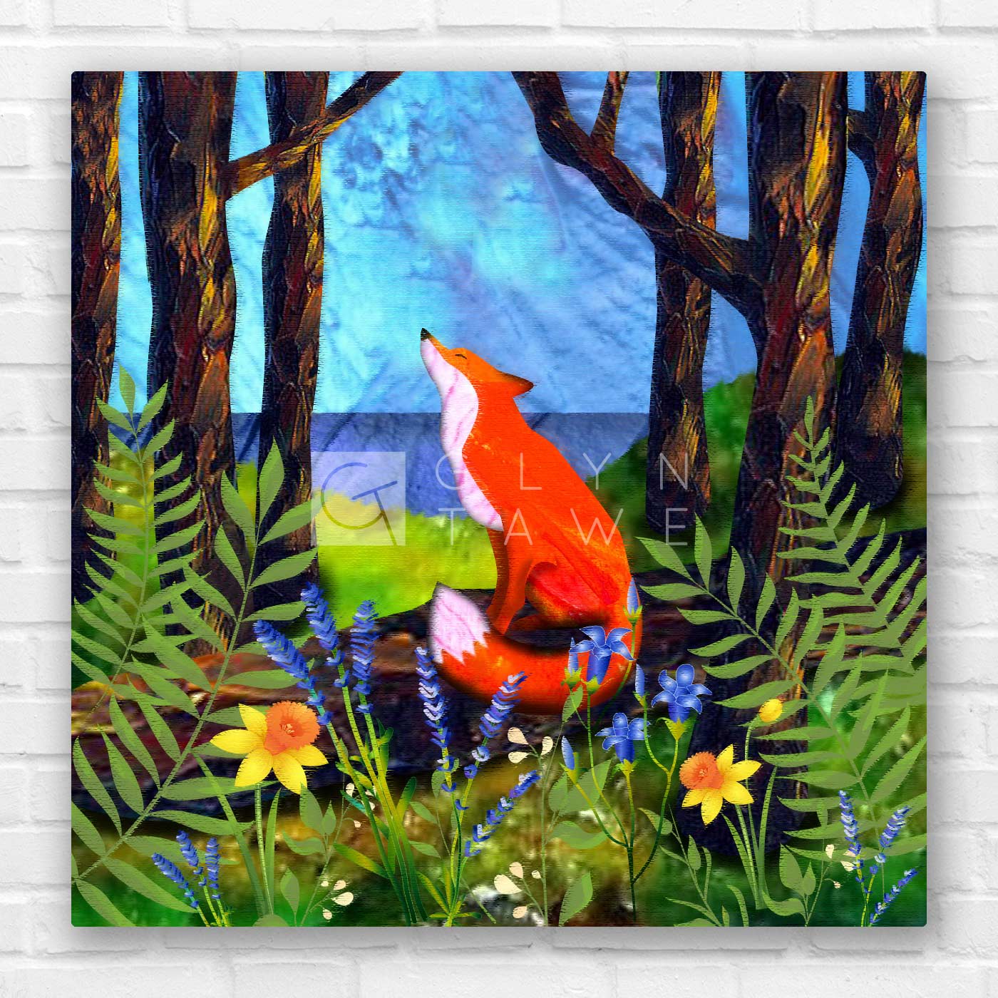 Forest-Fox-Art-Print