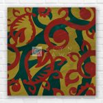 Red-Gold-Green-Floral