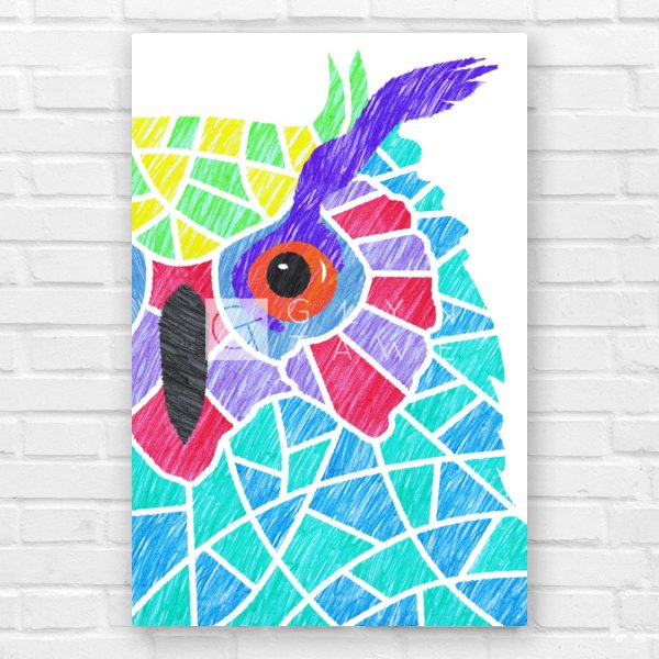 Owl-Face-Art-Print